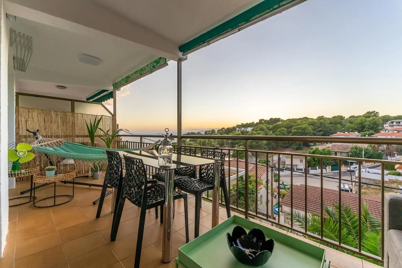 Beach Front Retro Hideaway In Salou Spain